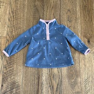 Osh Kosh Heart Print Microfleece